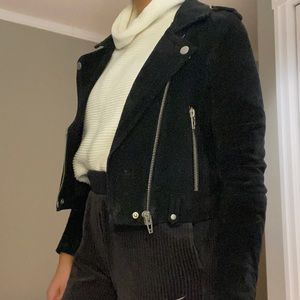 Blank NYC Suede Moto Jacket
